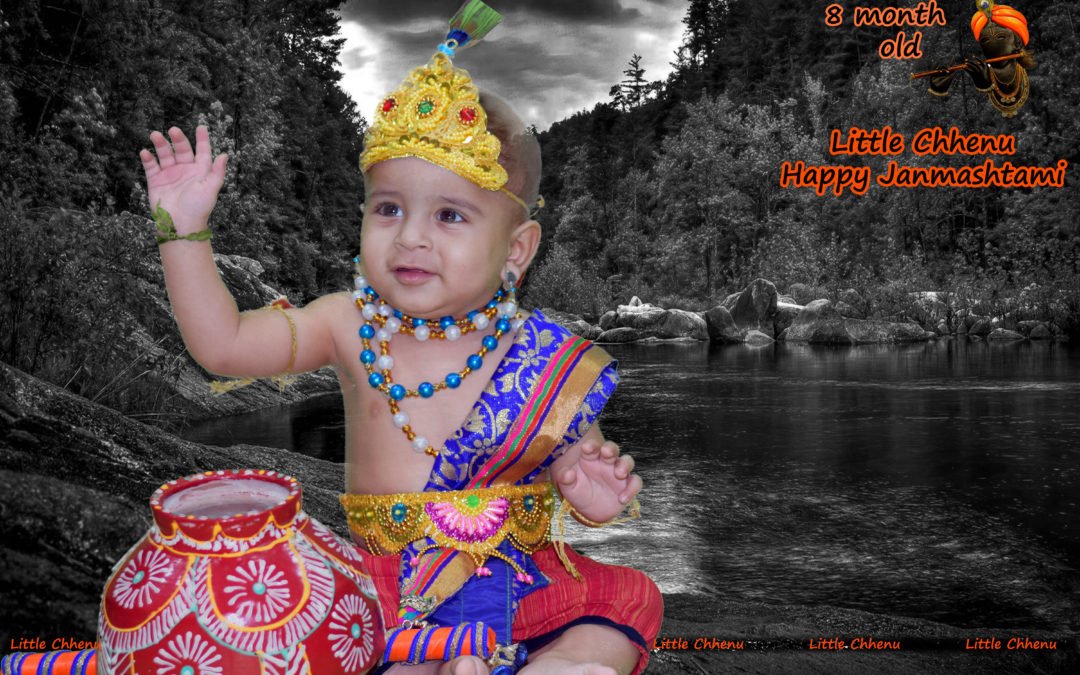 How to make your little baby a little Krishna